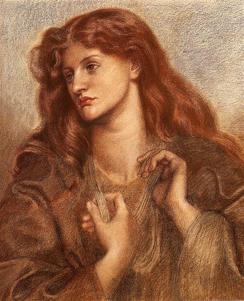 Alexa Wilding, 1877 - Dante Gabriel Rossetti