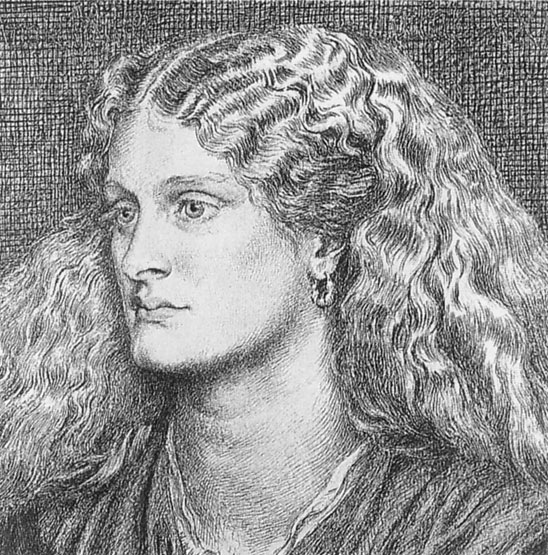 Annie Miller, 1877 - Dante Gabriel Rossetti