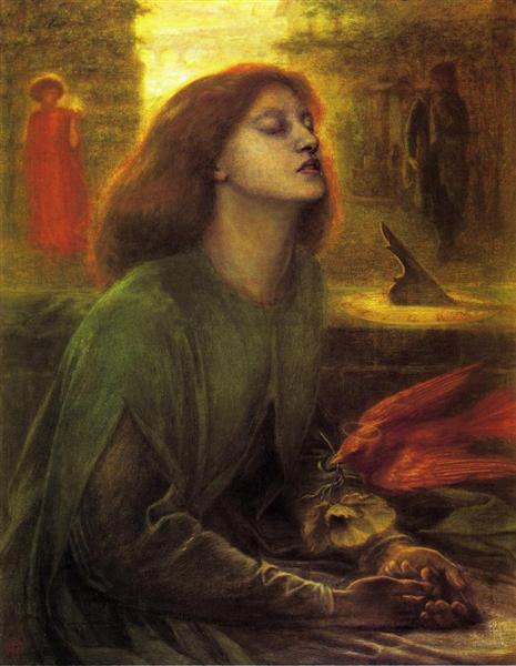 Beata Beatrix, 1864 - 1870 - Dante Gabriel Rossetti