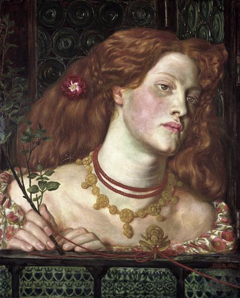 Fair Rosamund, 1861 - Dante Gabriel Rossetti