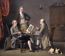 The Connoisseurs. John Caw, John Bonar and James Bruce - David Allan