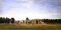 Buckingham House from the Green Park - David Cox