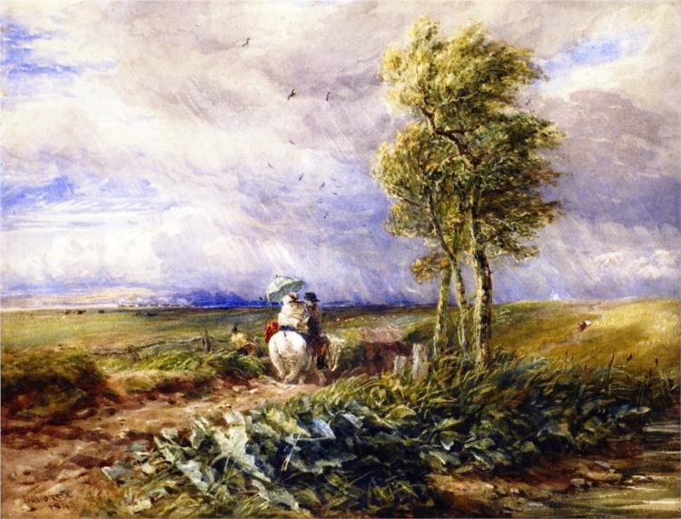 Sun, Wind and Rain, 1811 - David Cox