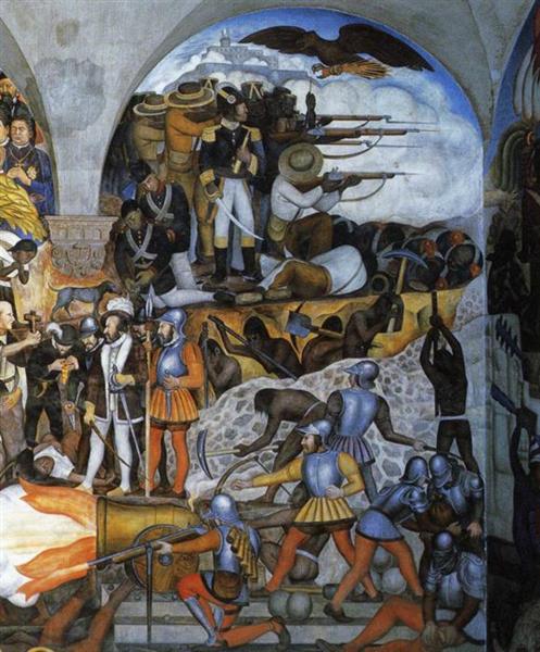 The History of Mexico, 1929 - 1935 - Diego Rivera