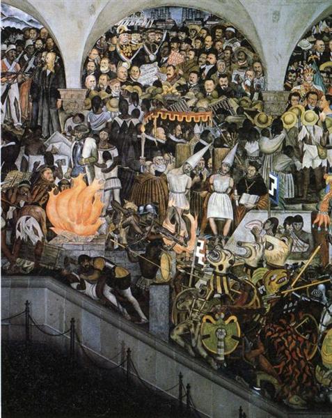 The History of Mexico, 1929 - 1935 - Diego Rivera