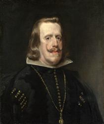 Portrait of Philip IV of Spain - Диего Веласкес