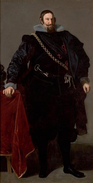 Portrait of the Count Duke of Olivares, 1624 - Дієго Веласкес