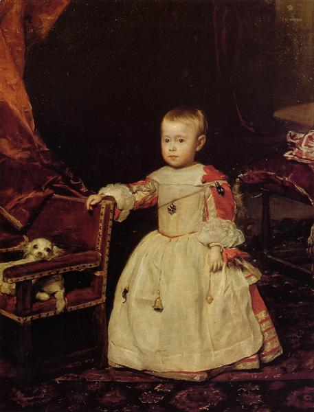 Prince Philip Prosper, Son of Philip IV, 1659 - Diego Velázquez