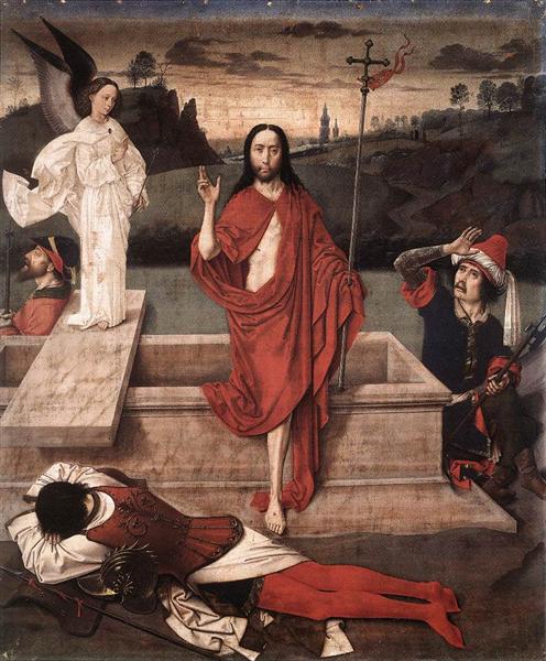 A Ressurreição, c.1455 - Dirck Bouts