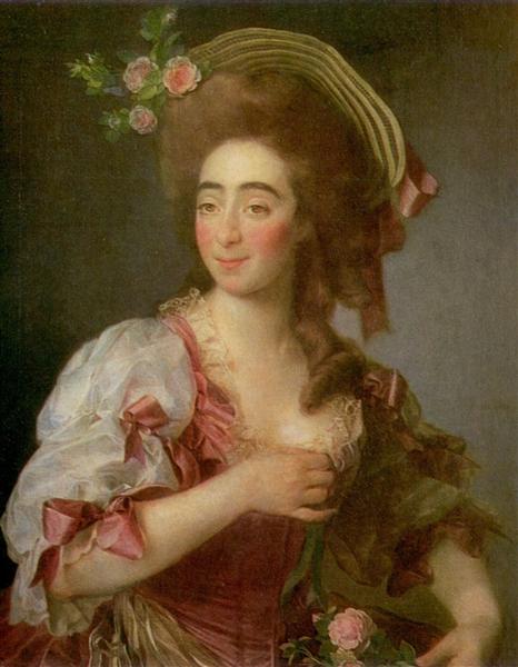 Portrait of Anna Davia (D'Avia) Bernucci, 1782 - Dmitry Levitzky