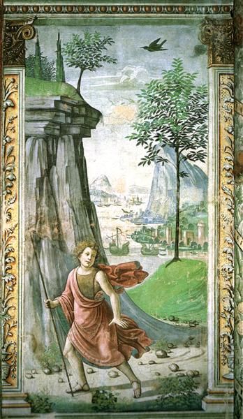 St. John the Baptist in the Desert, 1486 - 1490 - Domenico Ghirlandaio
