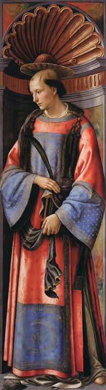St. Stephen the Martyr - Доменіко Гірляндайо