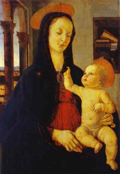 The Virgin and Child, 1475 - Доменико Гирландайо