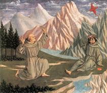 The Stigmatization of St. Francis - Доменико Венециано