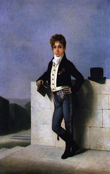 Portrait of the Duke of Farrobo, Joãn Pedro Quintilla, 1813 - Домингос Секейра