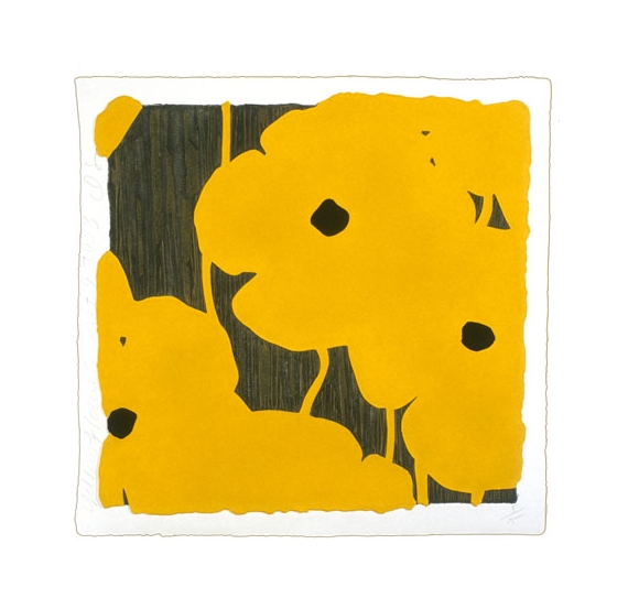Yellow Flowers, 2003 - Donald Sultan