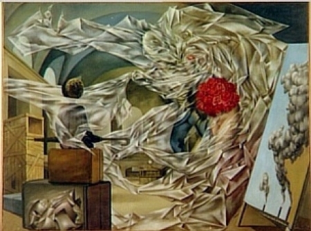 A Very Happy Picture, 1947 - Dorothea Tanning