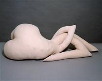 Nue couchée - Dorothea Tanning