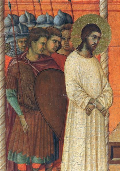 Christ before Pilate (Fragment), 1308 - 1311 - Дуччо