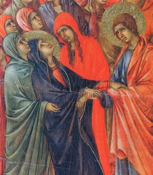 Crucifixion (Fragment), 1308 - 1311 - Duccio di Buoninsegna