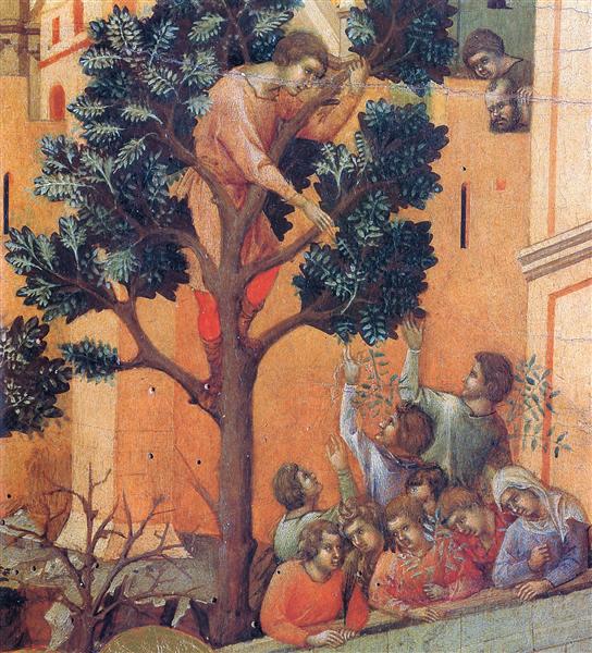 Entry into Jerusalem (Fragment), 1308 - 1311 - Duccio di Buoninsegna