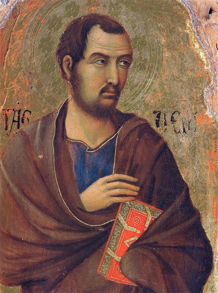 The apostle Thaddeus, 1308 - 1311 - Дуччо
