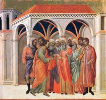 The Betrayal of Judas - Duccio di Buoninsegna