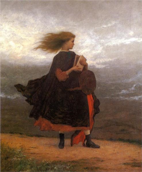The Girl I Left Behind Me, 1875 - Истмен Джонсон