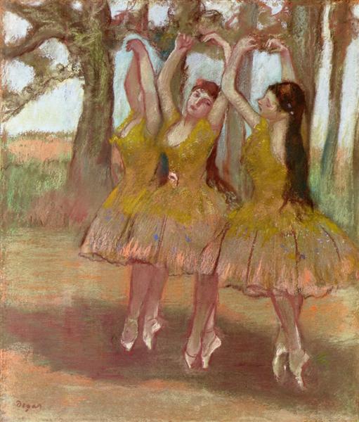 Греческий танец, 1885 - 1890 - Эдгар Дега