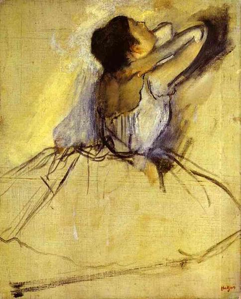 Танцовщица, 1874 - Эдгар Дега