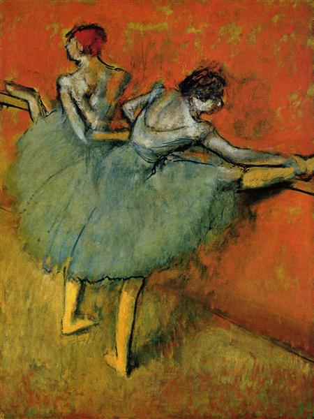 Dancers at the Barre, c.1900 - c.1905 - Edgar Degas