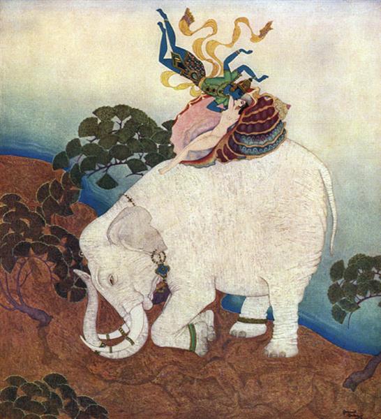The Pearl of the Elephant, from The Kingdom of the Pearl - Edmond Dulac