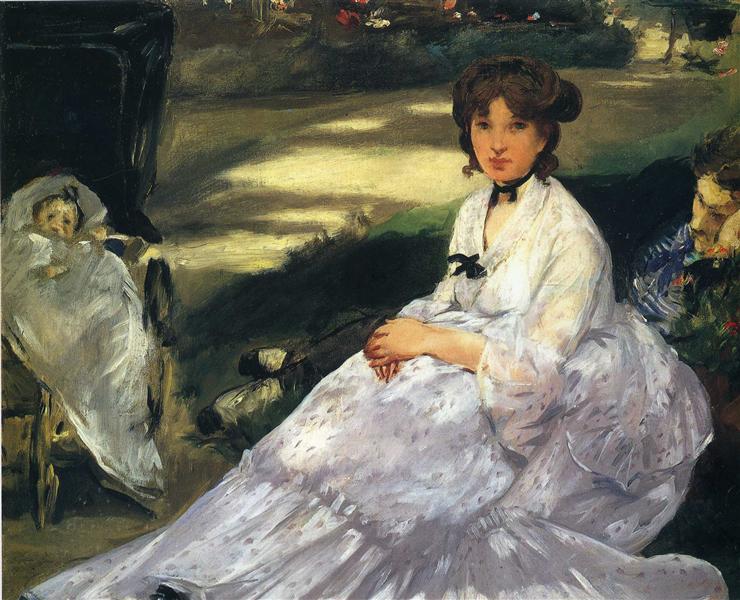 In the Garden, 1870 - Edouard Manet