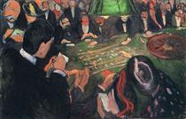 By the Roulette - Edvard Munch