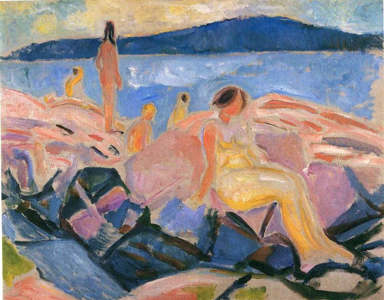 High Summer II, 1915 - Edvard Munch
