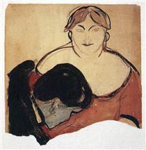 Jovem e a Prostituta - Edvard Munch
