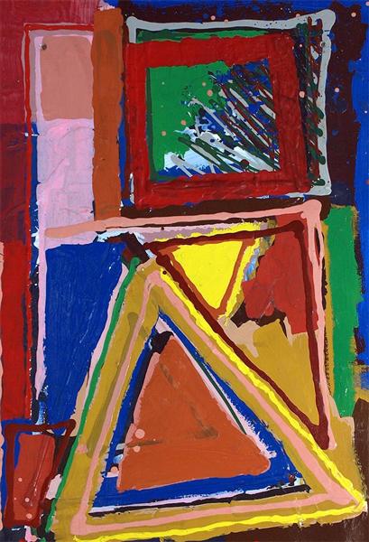 Untitled [triangle and square], 1978 - Edward Avedisian
