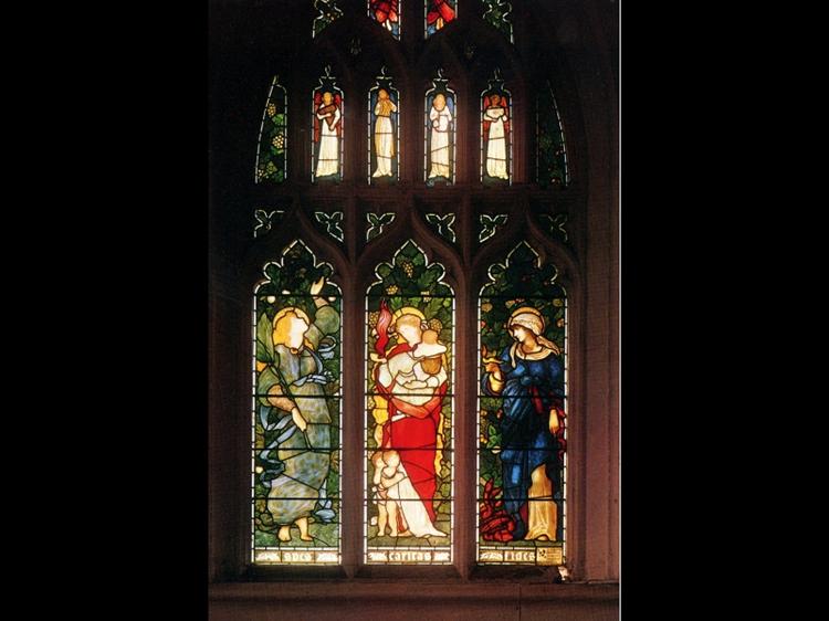 Faith Hope and Charity - Edward Burne-Jones