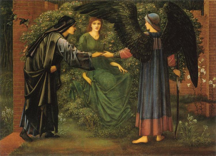 Heart of the Rose, 1889 - Едвард Берн-Джонс