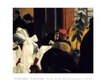 New York Restaurant - Edward Hopper