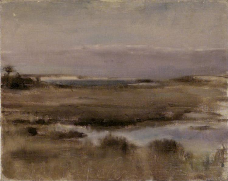 View of Great Island, 1940 - Эдвин Дикинсон