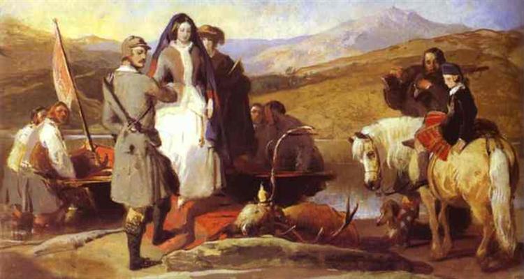 Royal Sports on Hill and Loch, 1850 - Edwin Landseer