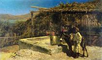 By The Well - Edwin Lord Weeks