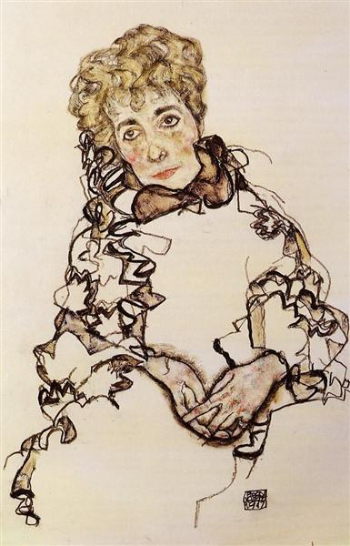 Sarena Lederer, 1917 - Эгон Шиле