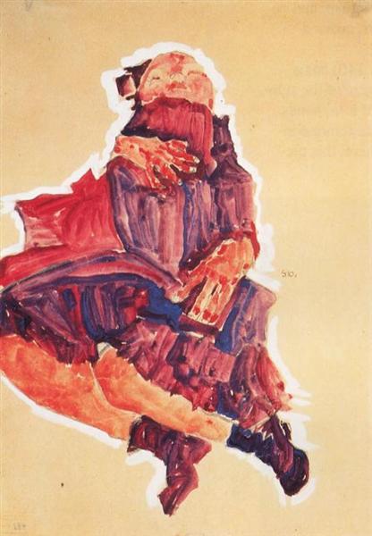 Спляча дитина, 1910 - Егон Шиле