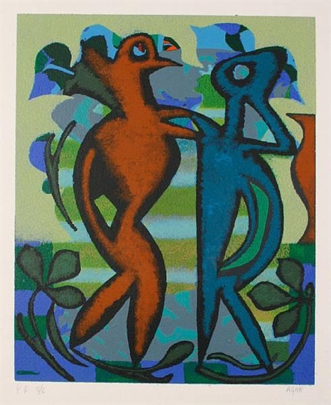 Past and Present, 1990 - Eileen Agar