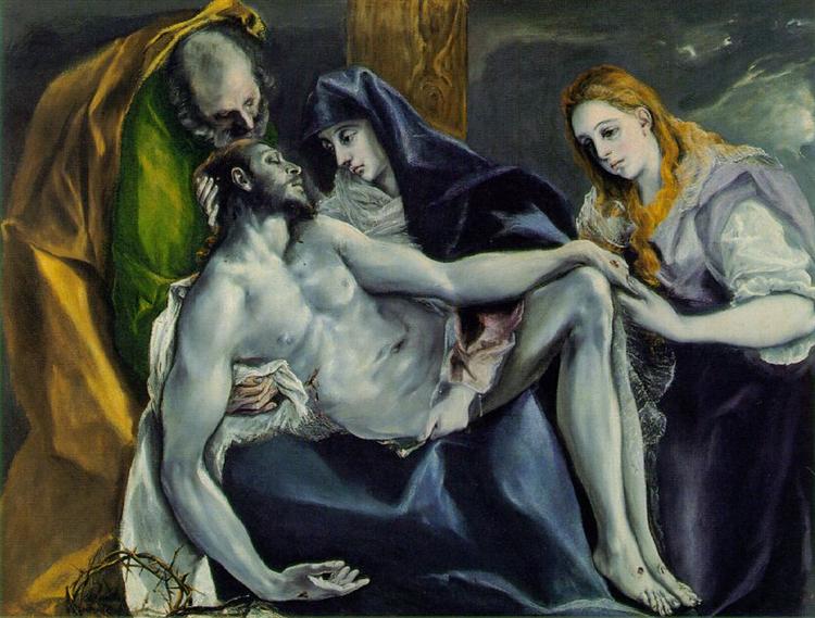 Pietà, c.1592 - El Greco