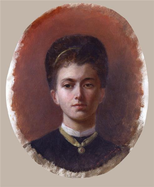 autoportrait, 1869 - Elizabeth Thompson