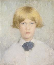 Portrait of Dines - Эмиль Карлсен