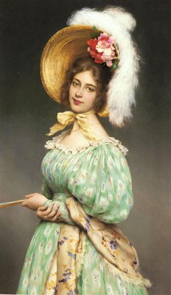 Musette, 1900 - Эжен де Блаас